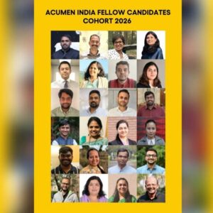 Acumen India Cohot 2026